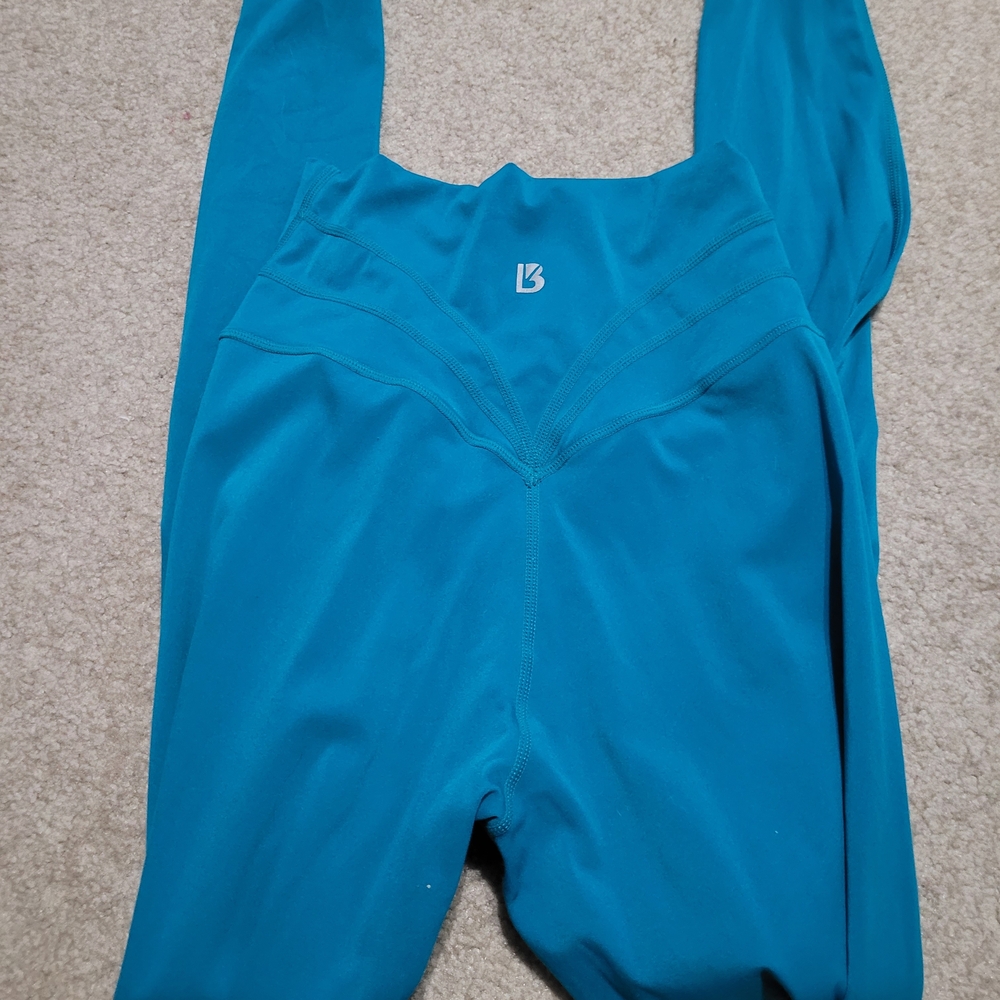 BuffBunny Siren Atlantis Teal Leggings (S)